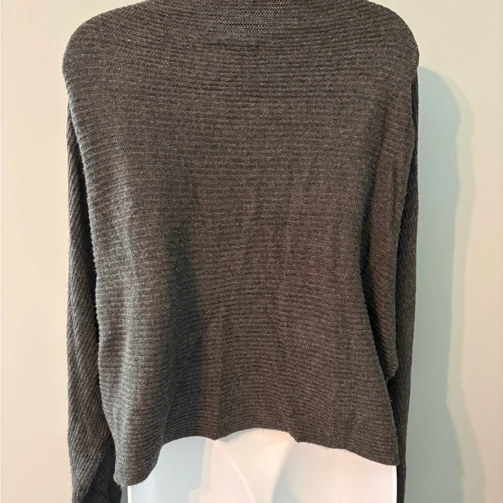 Leith Charcoal Cowl Neck Sweater